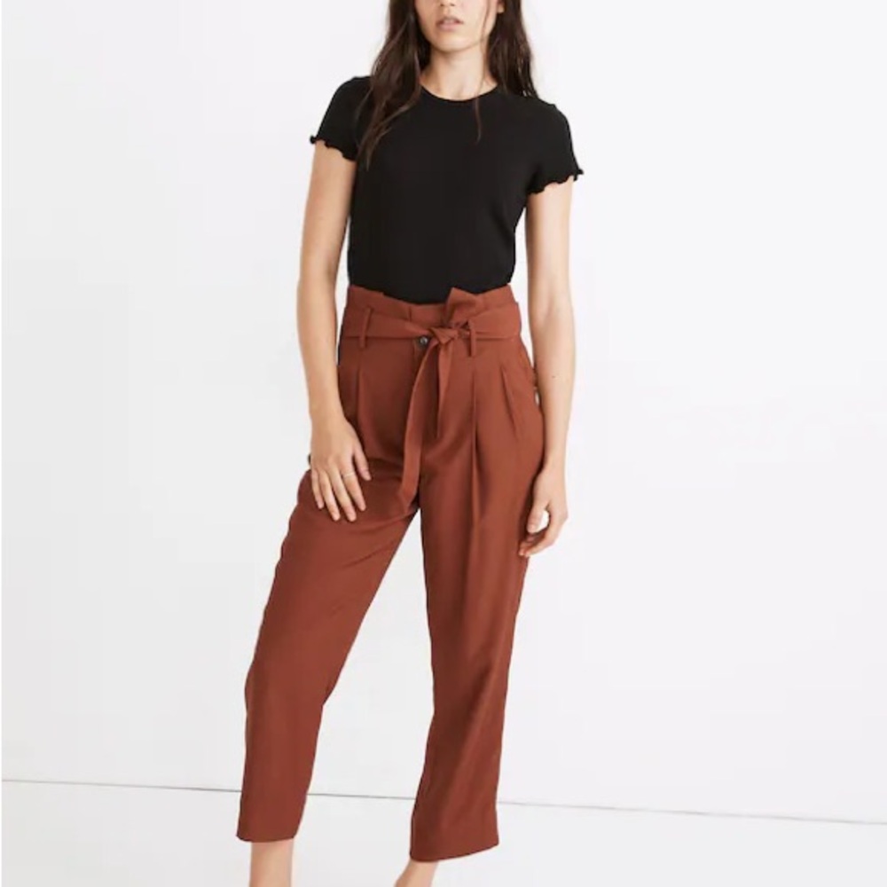 Madewell Drapey Paperbag Pants
